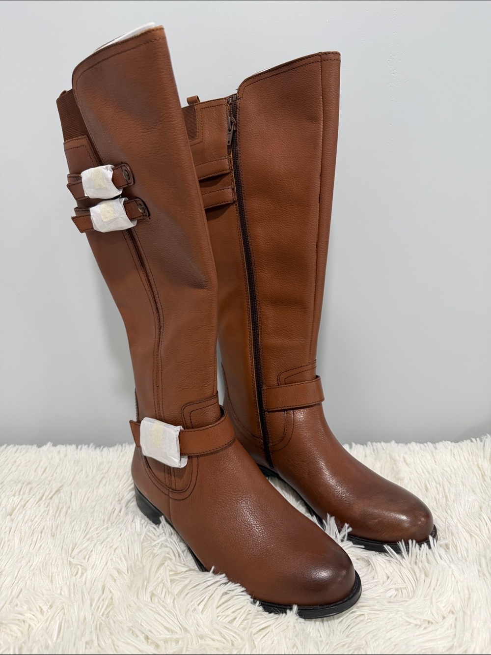 Naturalizer Tall Over-the-Knee Riding Boots in Brown